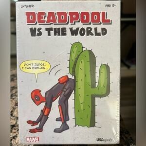 USAopoly Deadpool vs The World Board Game NWT